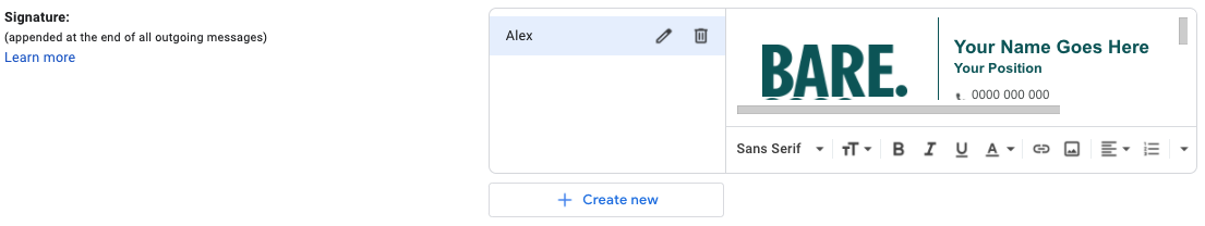 Email Signature Generator
